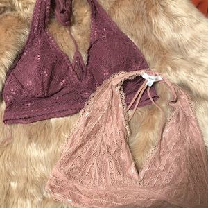 Lace bralette bundle